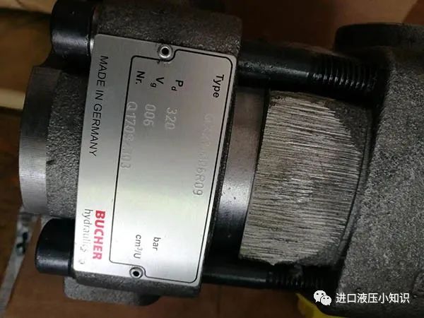 BUCHER泵的工作性能以及正確的安裝順序！